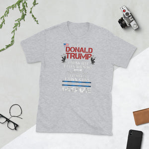 I Support Donald Trump Short-Sleeve Unisex T-Shirt Short-Sleeve Unisex T-Shirt