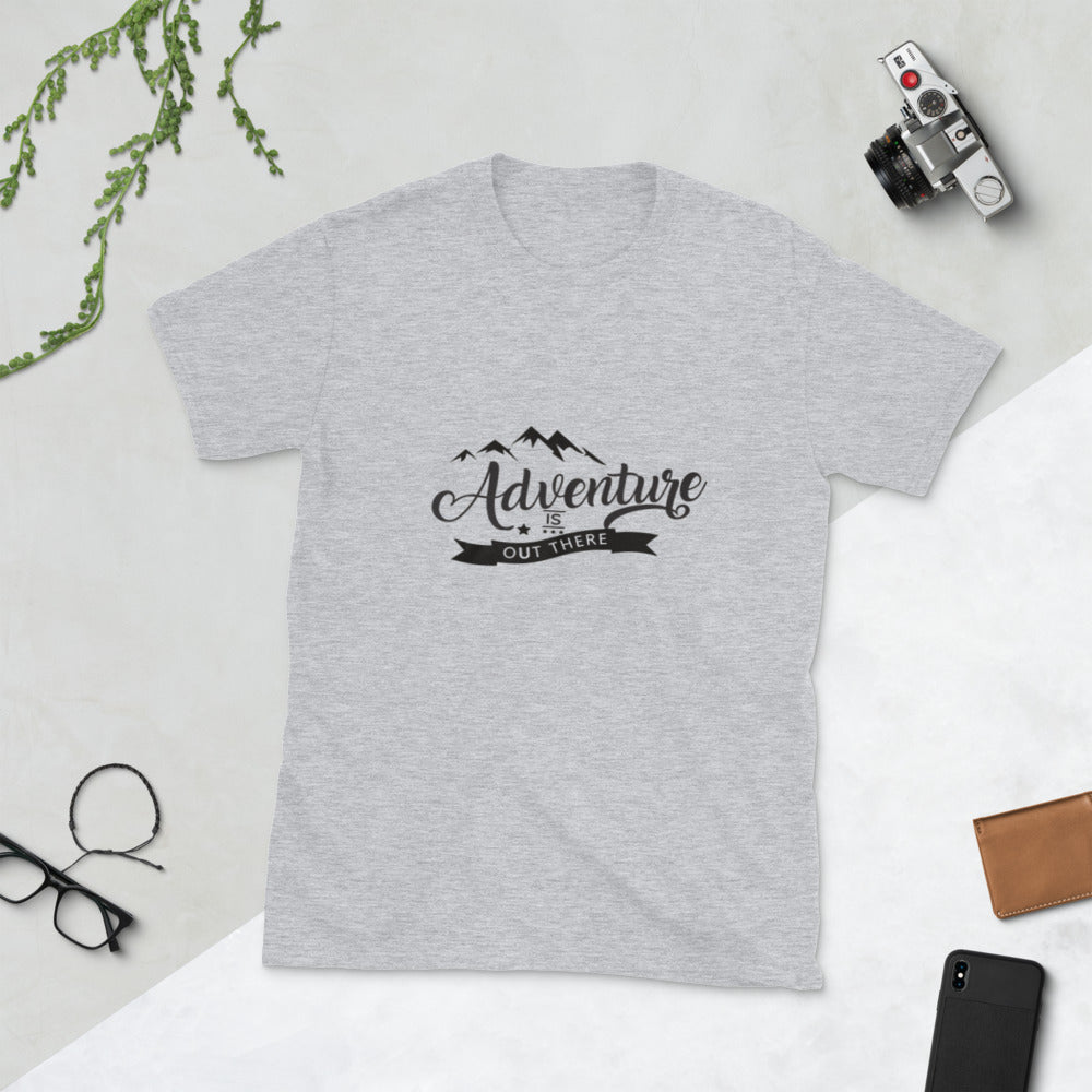 Adventure is out there Short-Sleeve Unisex T-Shirt Short-Sleeve Unisex T-Shirt